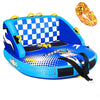 Inflatable Towel Tube Sofa for Water Sports, Durable, 2 Person