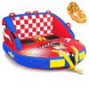 Inflatable Towel Tube Sofa for Water Sports, Durable, 2 Person