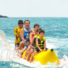 Inflatable Banana Water Ski Boat for Beach Club, 5 Person