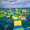 Commercial Inflatable Floating Large Water Park Playground, Swimming Pool Inflatable with Games & Water Slide